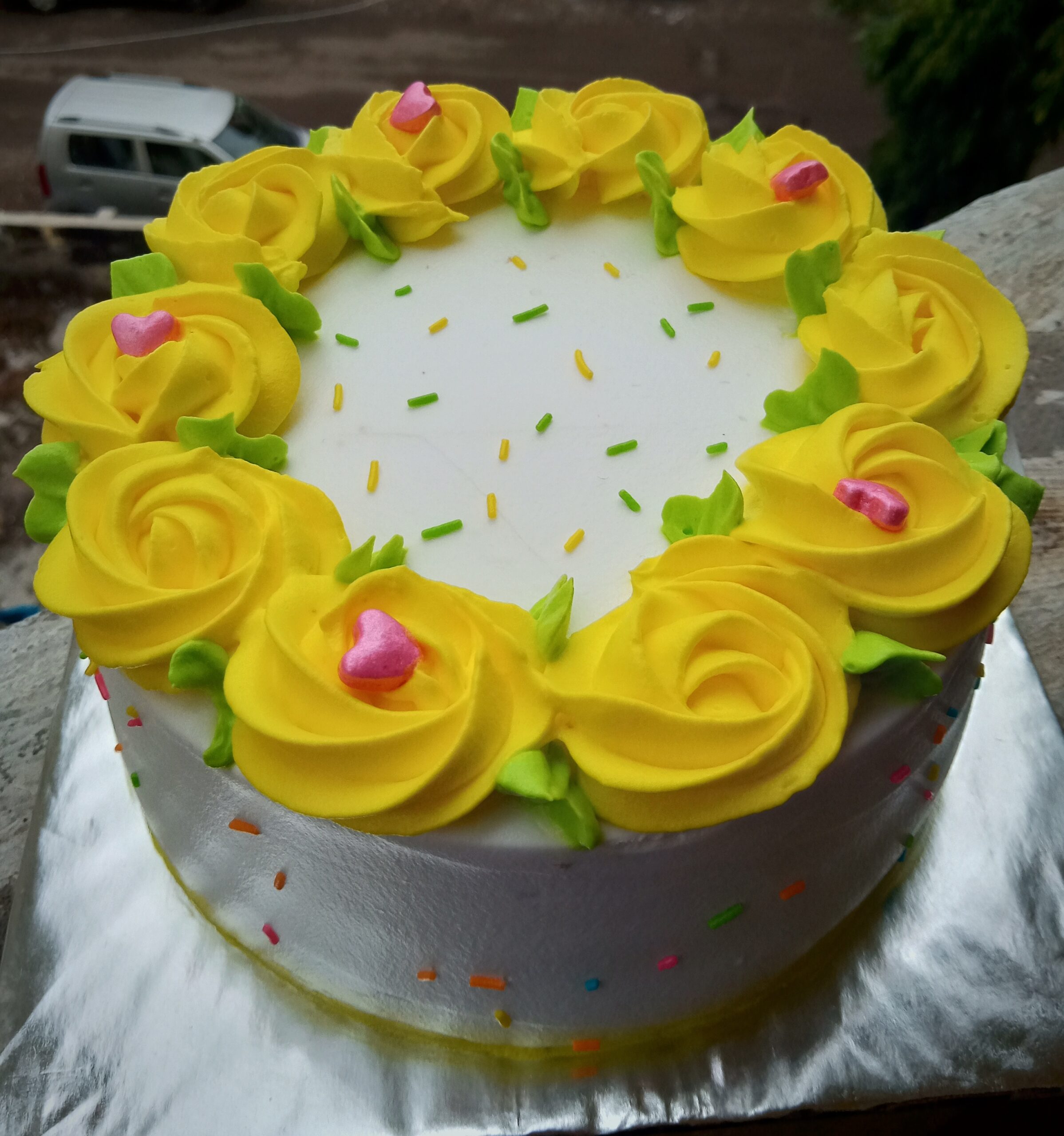 Half Kg Pineapple Cake_12